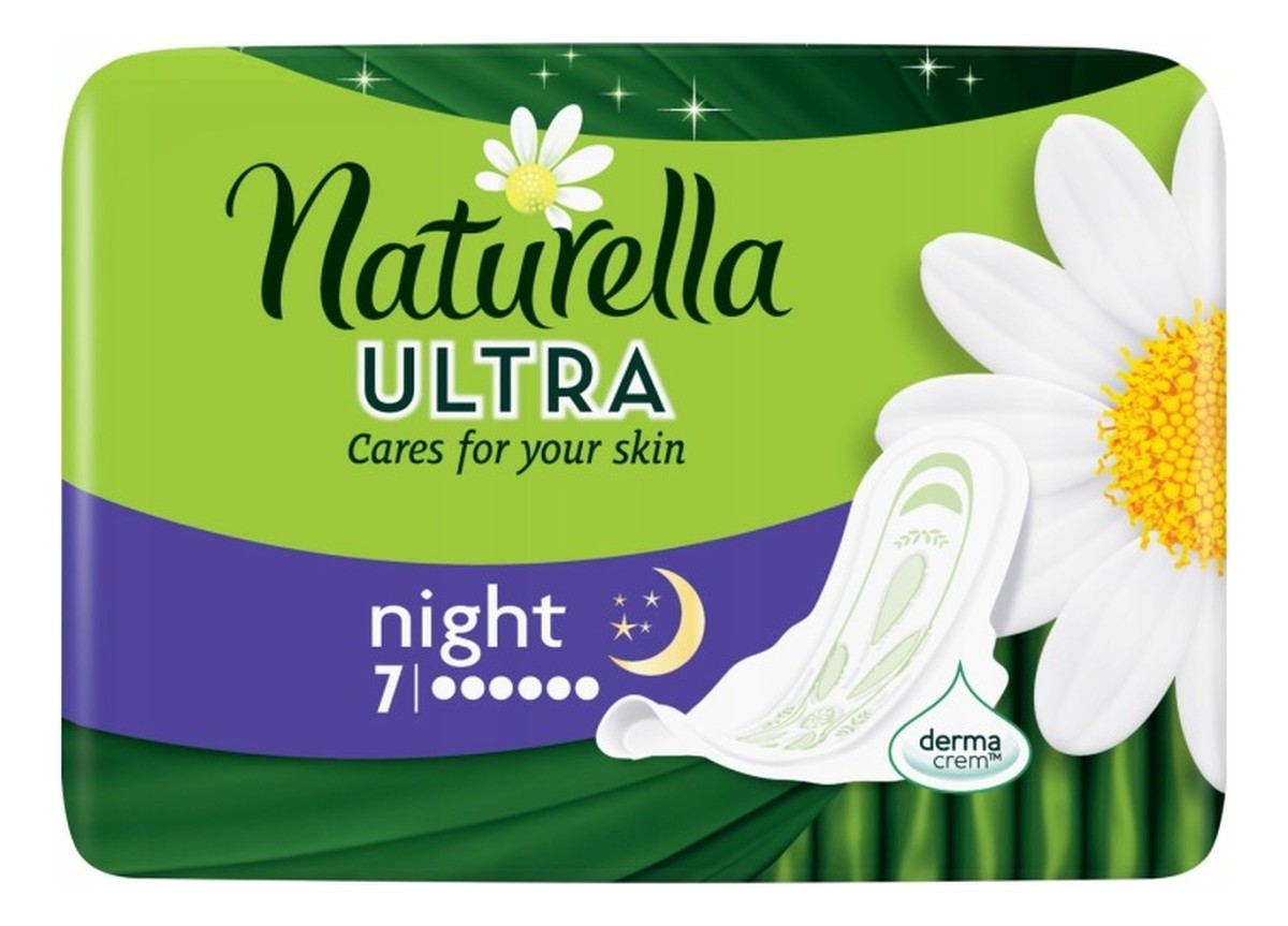 Podpaski Night Plus ze skrzydełkami 1 op.-7 sztuk