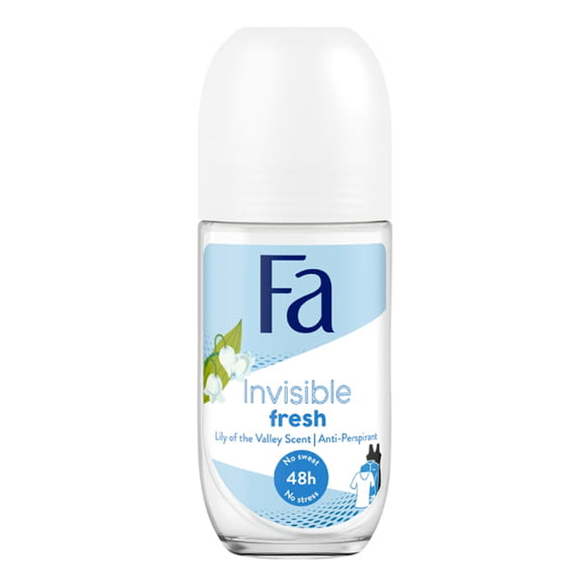 Fa Invisible Fresh 48H Dezodorant roll-on Lily Of The Valley 50ml