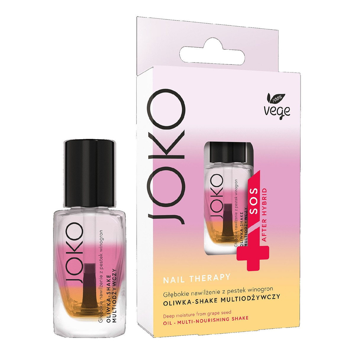 Joko Nail Therapy Oliwka-Shake do paznokci multiodżywczy 11ml