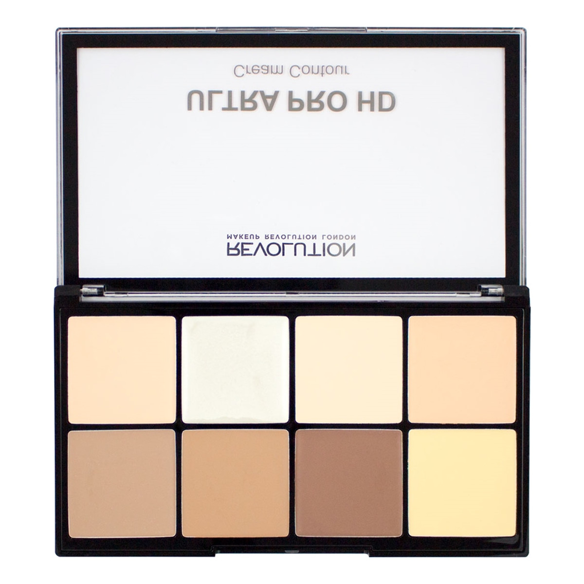 Makeup Revolution Ultra Pro HD Cream Contour Fair Kremowa Paleta Do Konturowania 20g