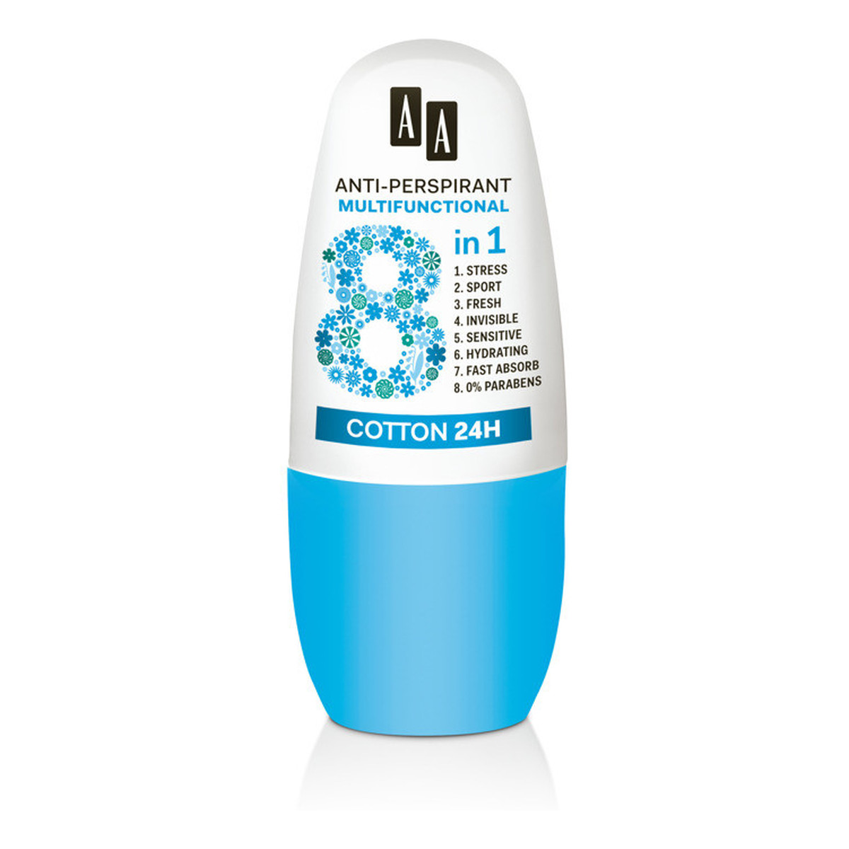 AA Cotton Anti-Perspirant Multifunctional 8 in 1 50ml