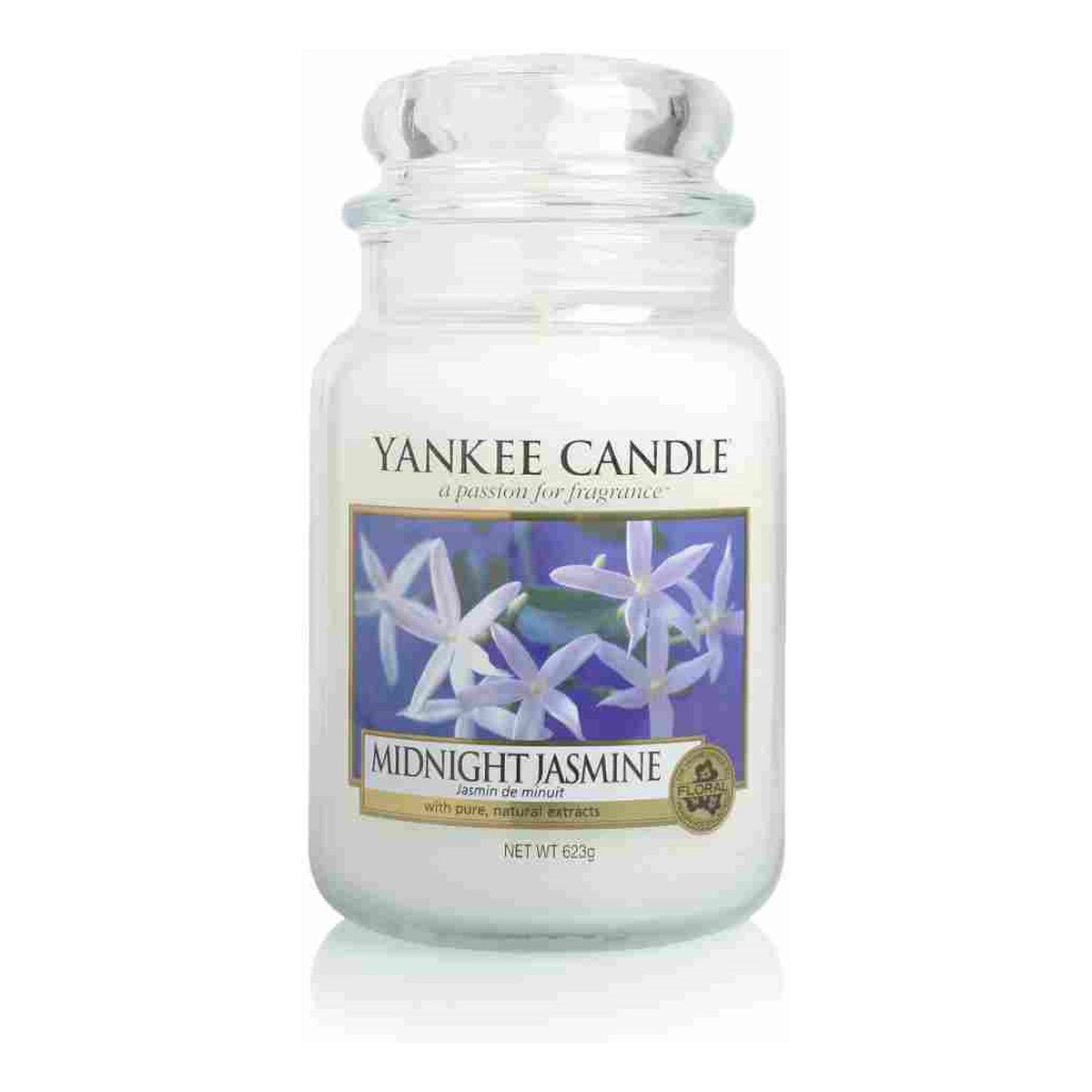 Yankee Candle Large Jar Świeca zapachowa Midnight Jasmine 623g