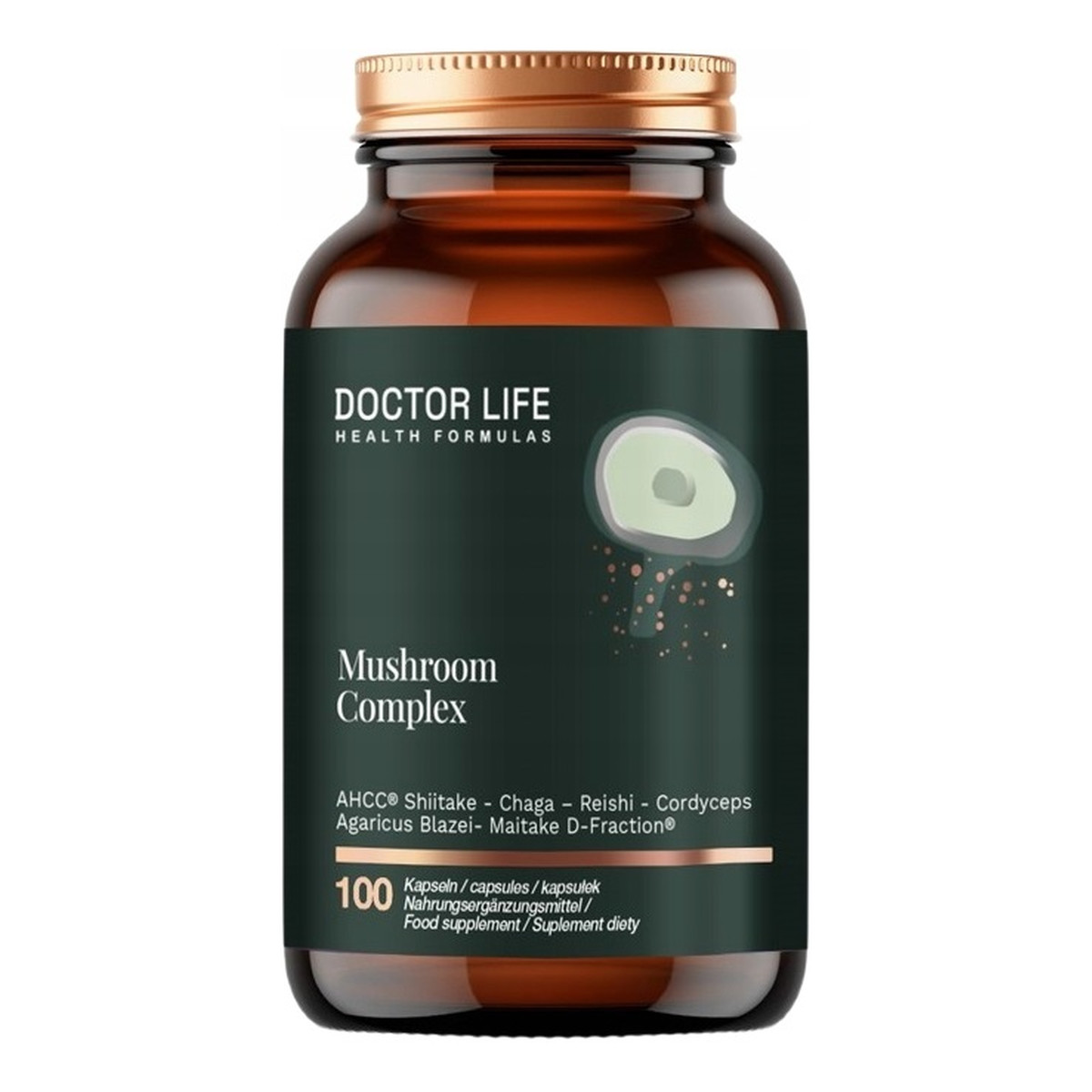 Doctor Life Mushroom complex suplement diety 100 kapsułek
