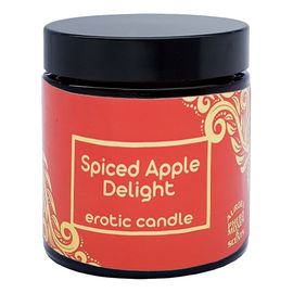 Erotic candle erotyczna świeca zapachowa spiced apple delight