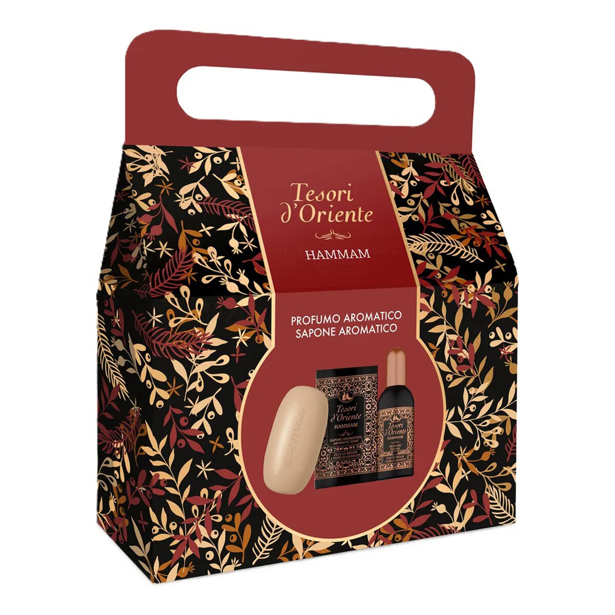 Tesori d'Oriente Hammam Zestaw prezentowy EDT 100 ml + aromatyczne mydło 125 g