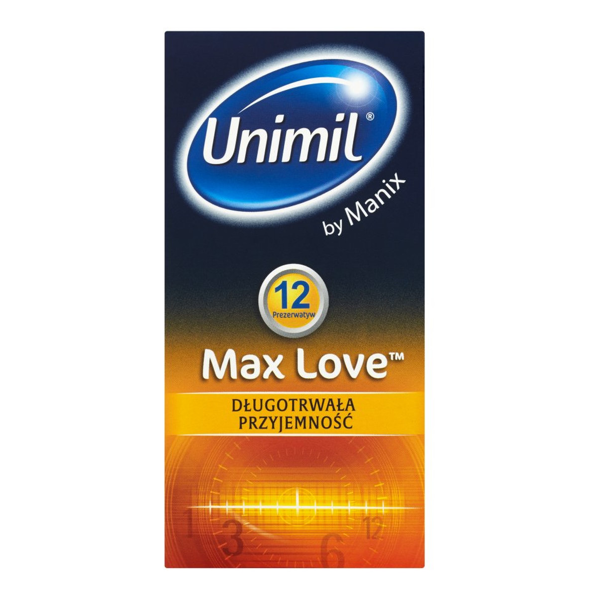 Unimil Max Love Prezerwatywy 12szt