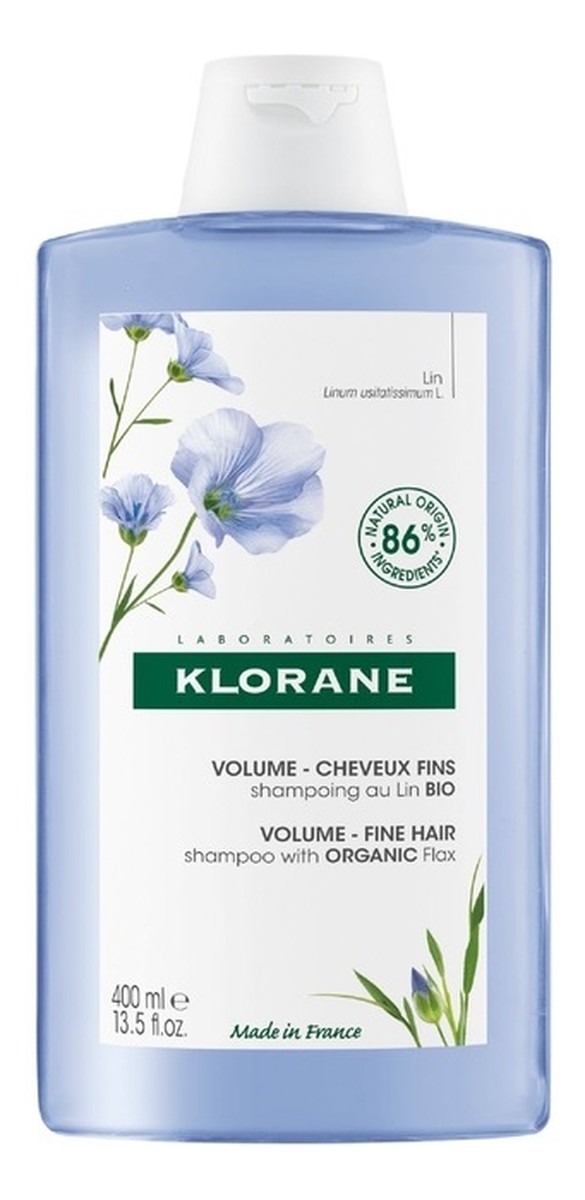 Volume Fine Hair Shampoo Szampon z lnem nadający objętości