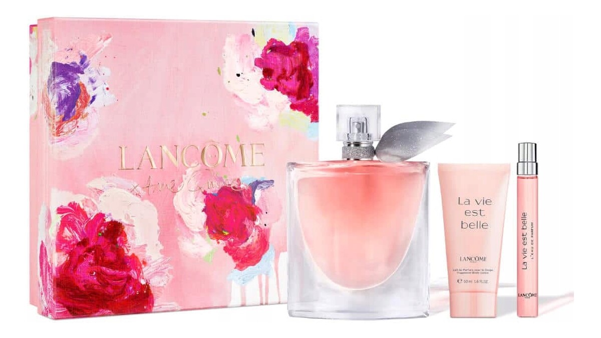 Zestaw woda perfumowana spray 100ml + woda perfumowana spray 10ml + balsam do ciała 50ml