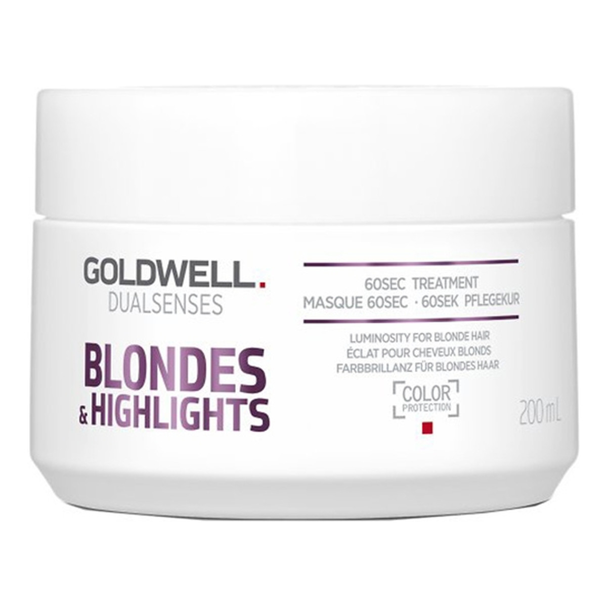 Goldwell Dualsenses Blondes & Highlights 60S Treatment Regenerująca Maseczka Do Włosów Blond 200ml