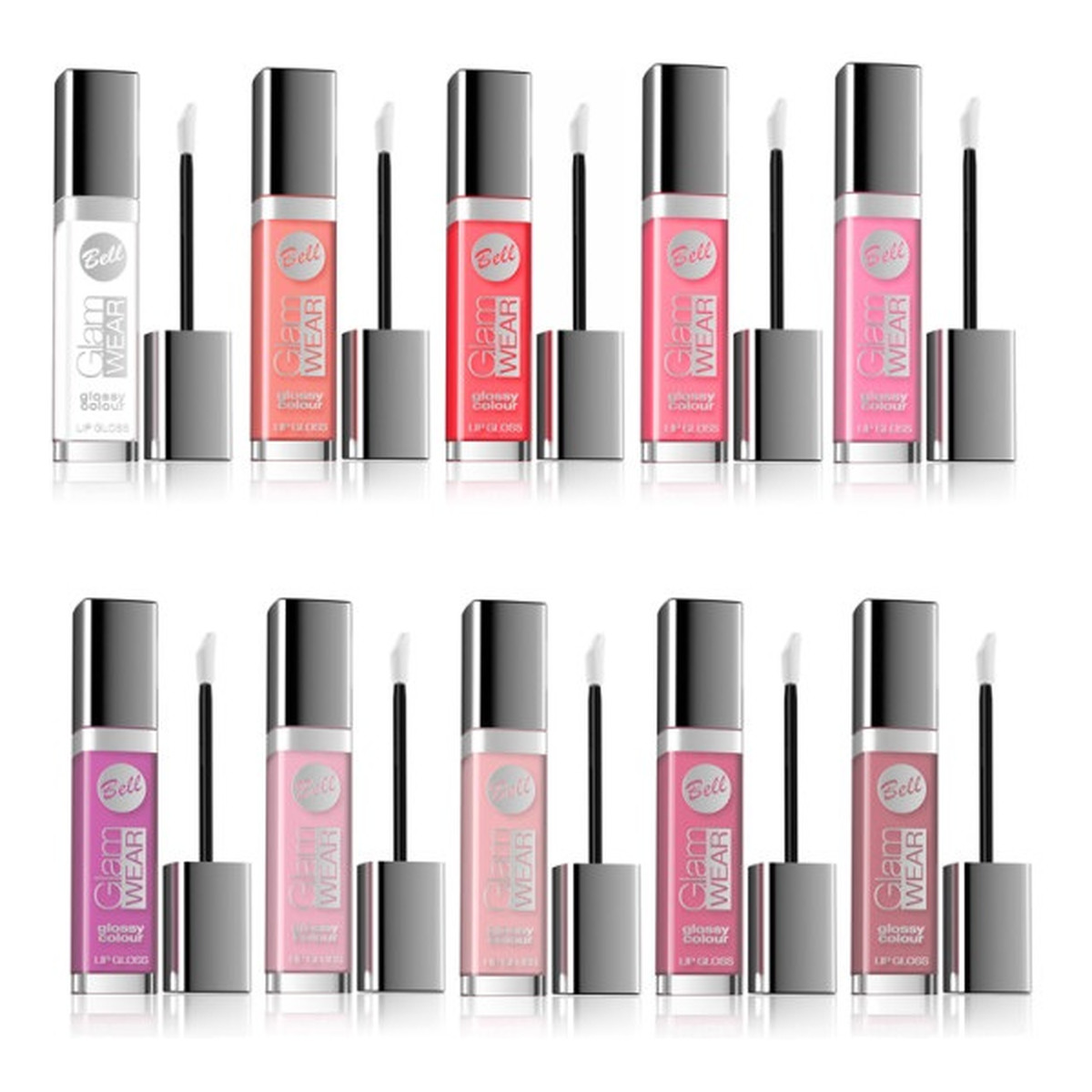 Bell Glam Wear Glossy Colour Błyszczyk Do Ust 6ml