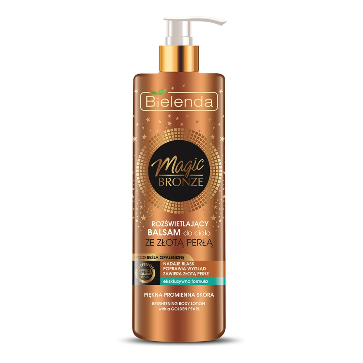 Bielenda Magic Bronze Rozświetlający Balsam do ciała ze złotą perłą 250ml