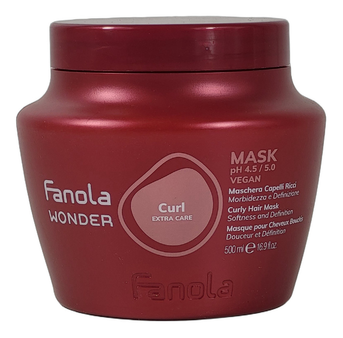 Maska Wygładzająca do Włosów Kręconych i Falowanych