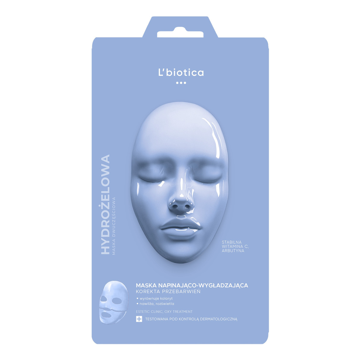 Lbiotica / Biovax Estetic Clinic OXY Treatment Napinająco-wygładzająca dermo maska hydrożelowa