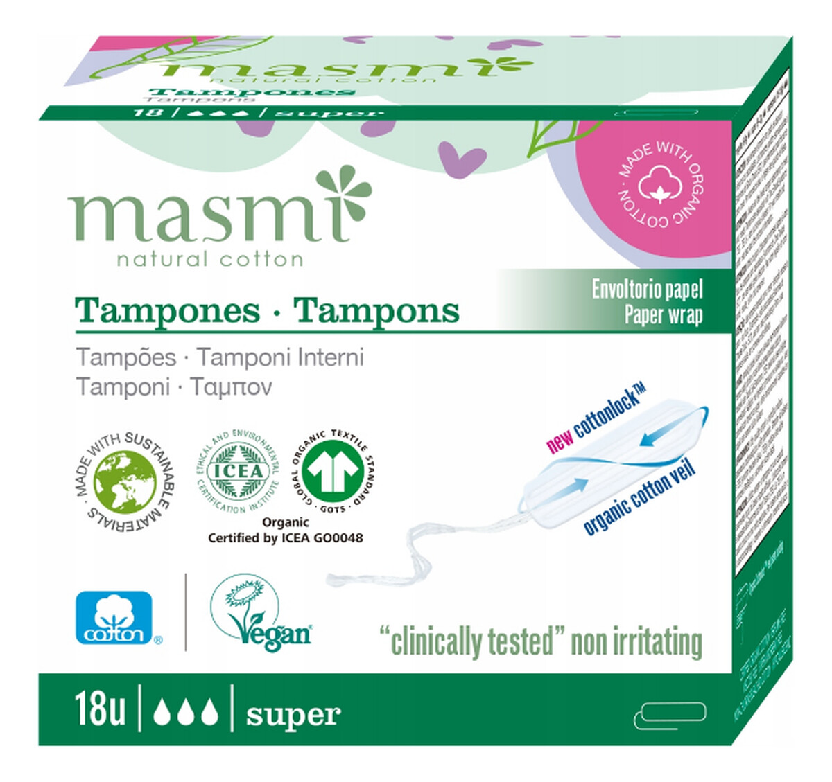 Tampony Super - 18 szt (bez aplikatora) 18 szt.