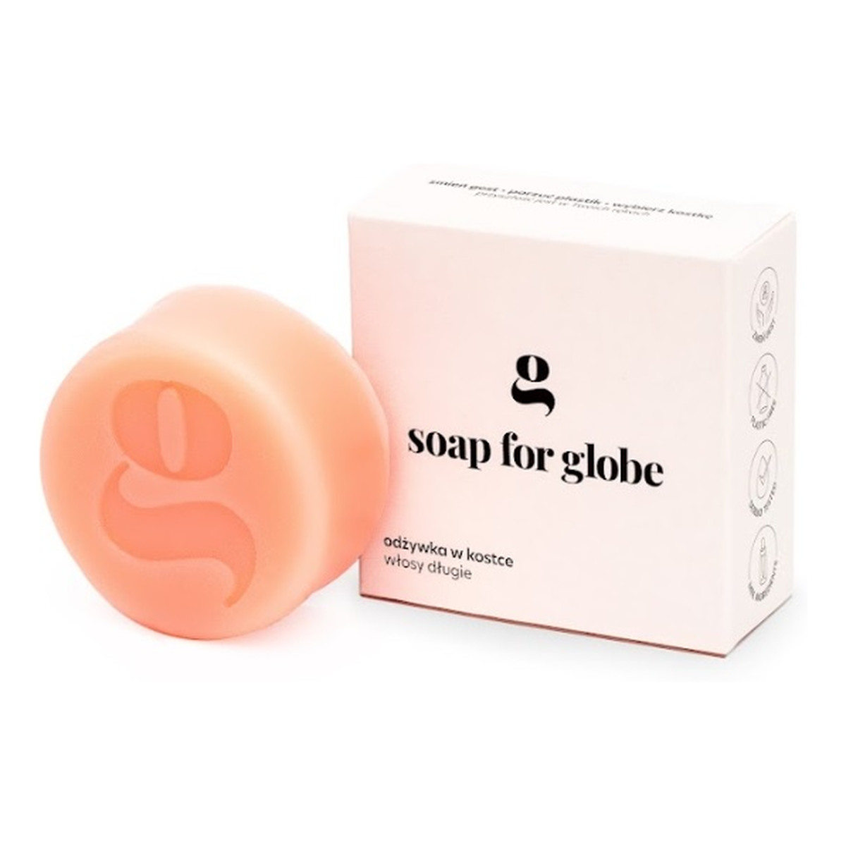 Soap for Globe Odżywka do włosów długich long & shiny 50g