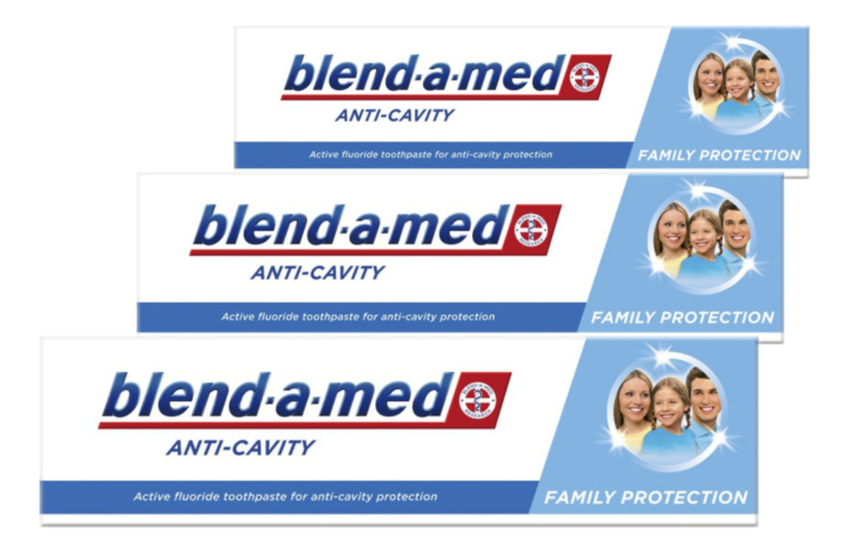 Pasta do zębów Family Protection 3x75ml