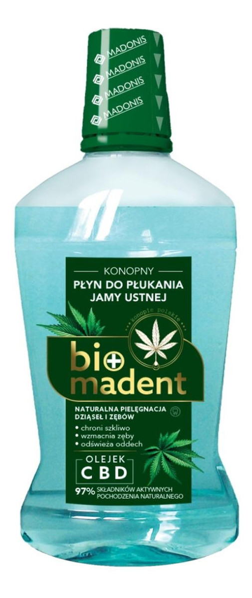Konopny Płyn do Płukania Jamy Ustnej