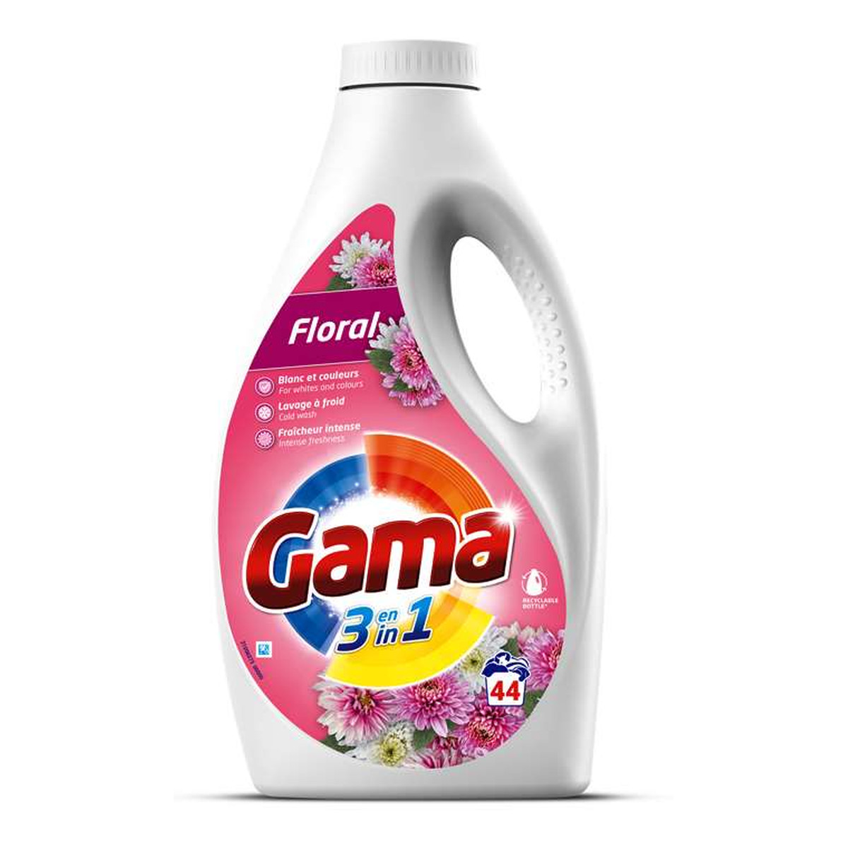 Gama Żel do prania 44Prania 3w1 Floral 1980ml