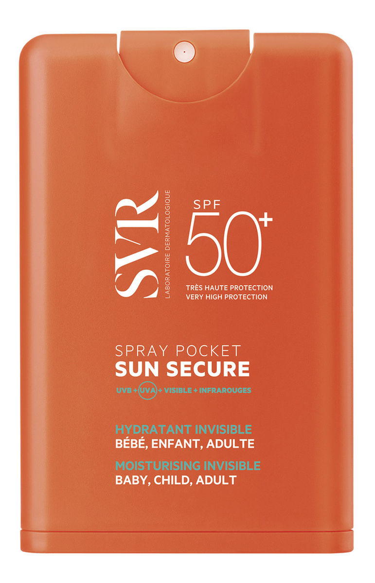 Sun secure spray pocket spf50+ spray przeciwsłoneczny