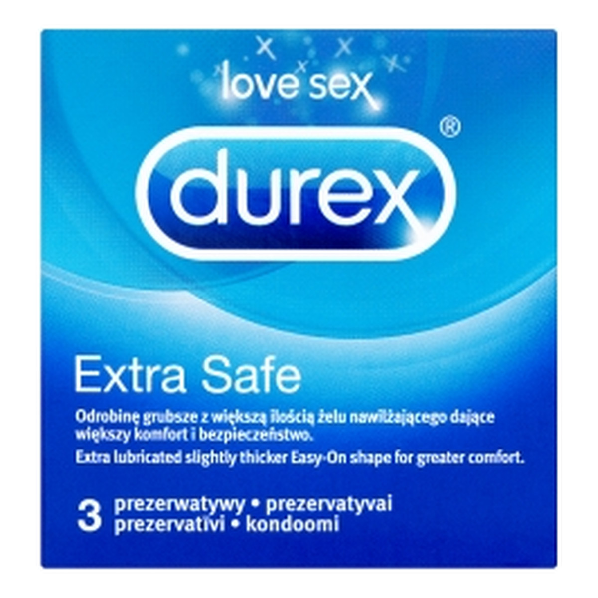 Durex Extra Safe Prezerwatywy 3szt.