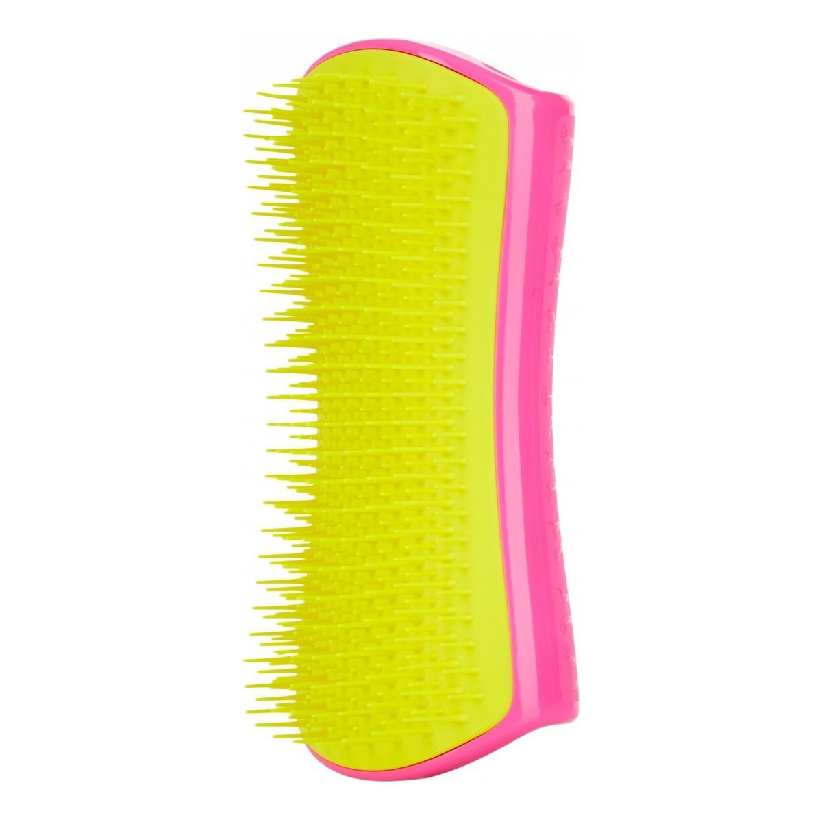 Pet Teezer Large detangling dog grooming brush szczotka do rozplątywania i pielęgnacji sierści pink yellow
