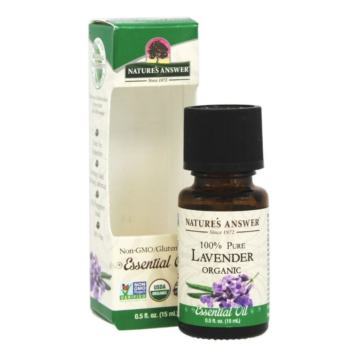 Nature's Answer 100% Pure Lavender Organic Essential Oil organiczny olejek lawendowy 15ml