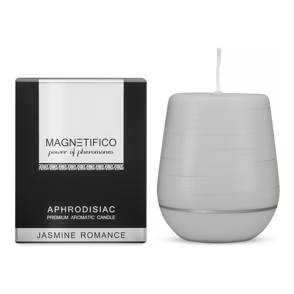 Magnetifico Aphrodisiac premium aromatic candle świeca zapachowa kwiat jaśminu 36 godzin