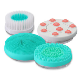 Zestaw 4 głowic do szczoteczki lumineo pro-kolor turkusowy 1 op.-4 szt.