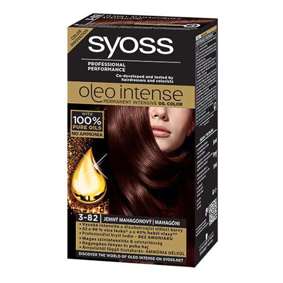 Syoss Oleo Intense Professional Performance Farba Do Włosów 115ml