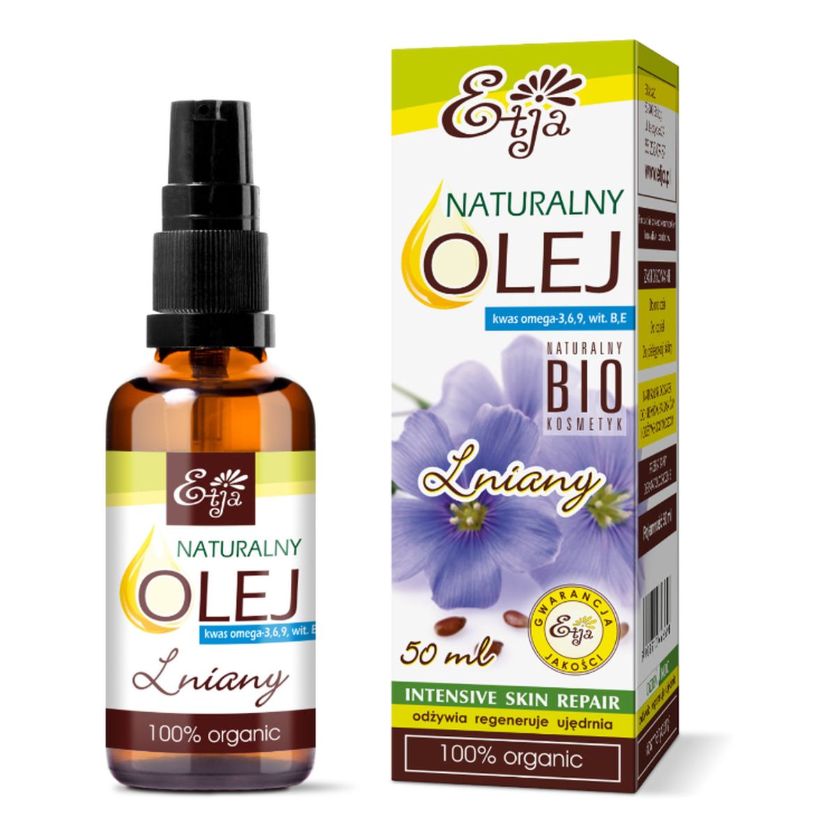 Etja Olej lniany BIO 50ml