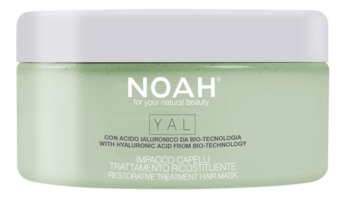 Yal restorative treatment hair mask with hyaluronic acid odbudowująca maska do włosów z kwasem hialuronowym
