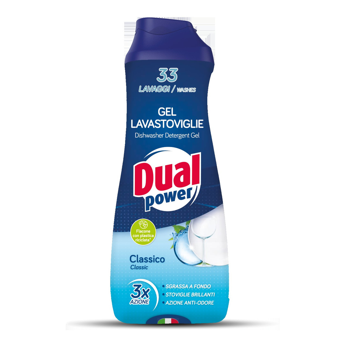 Dual Power Żel do zmywarki Bicarbonato 660ml