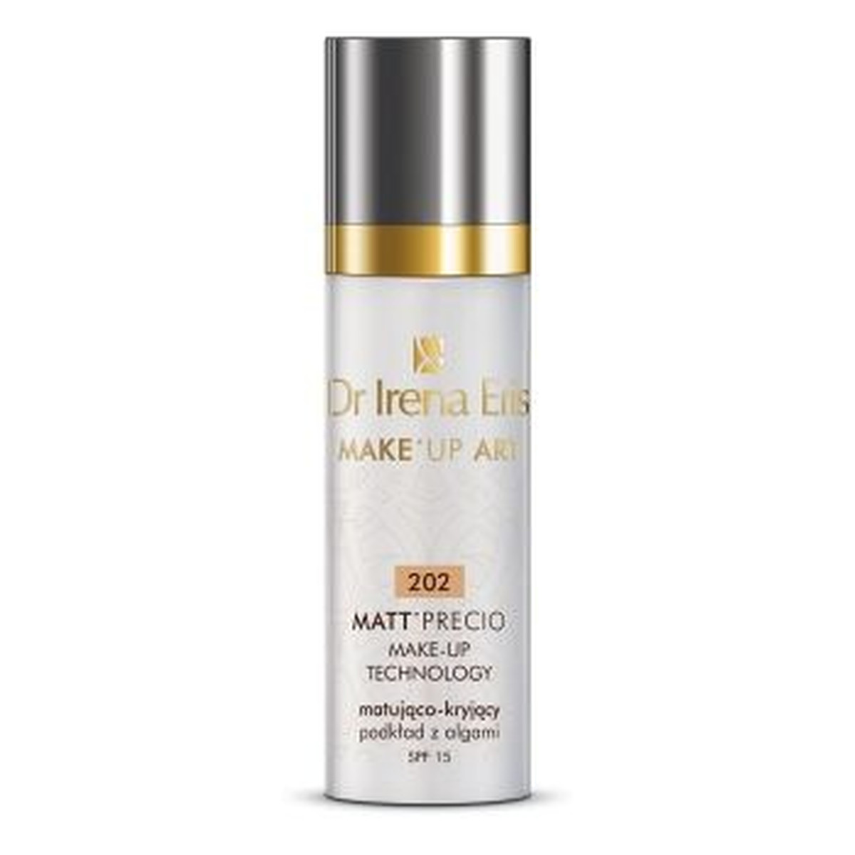 Dr Irena Eris Matt`Precio Make Up Art Podkład Matująco-Kryjący z Algami SPF15 30ml