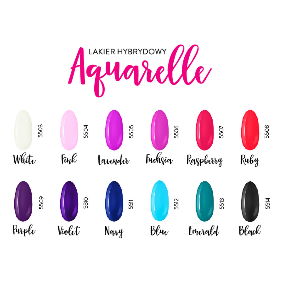 NeoNail Aquarelle Lakier Hybrydowy 6ml