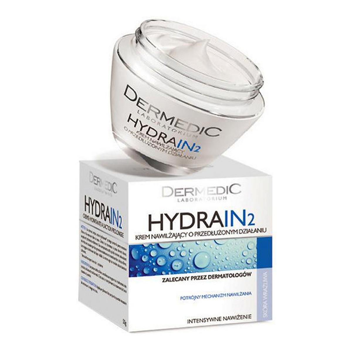 Dermedic Hydrain 2, krem intensywnie nawilżający o przedłużonym działaniu 50ml