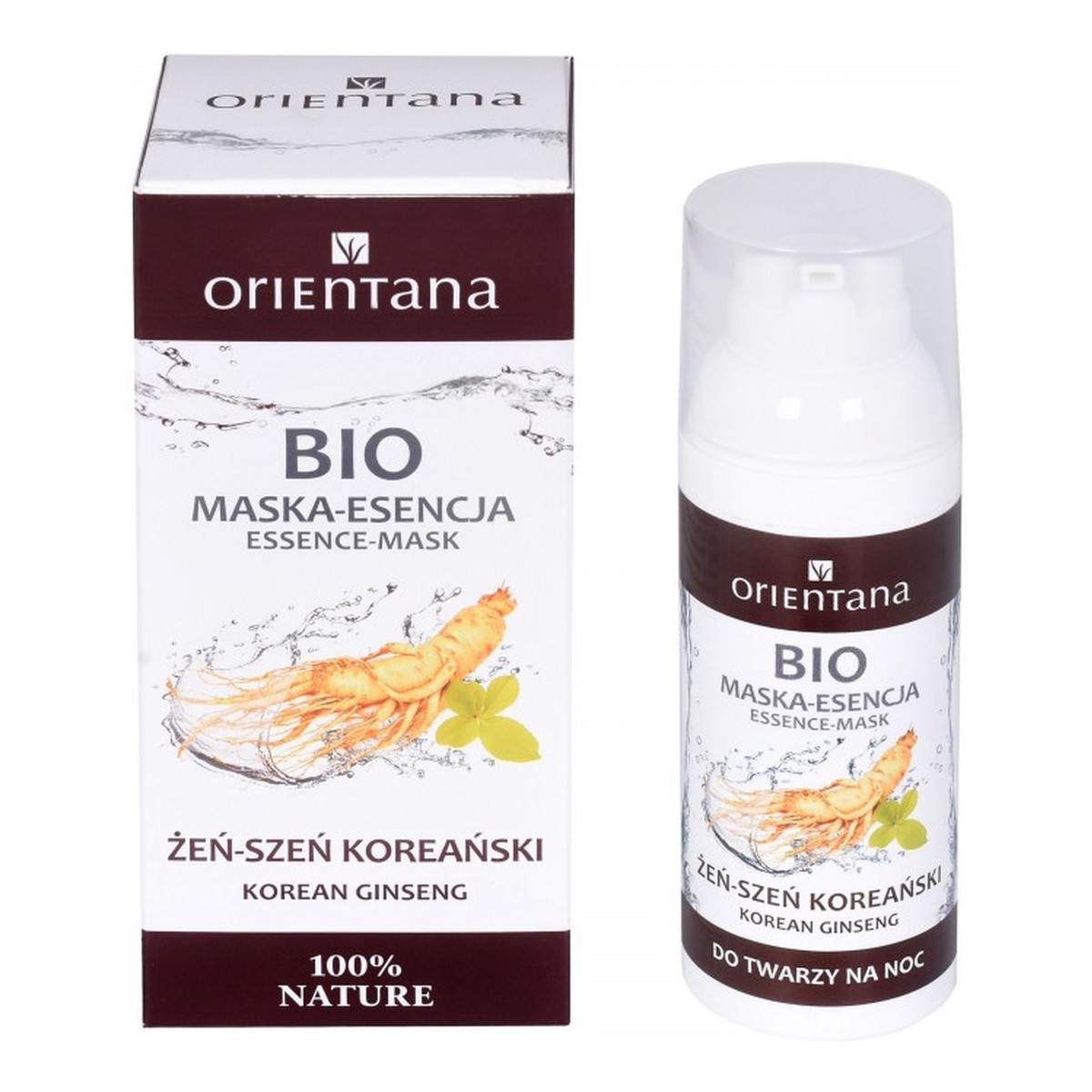 Orientana Bio Maska-esencja Żeń-szeń koreański 50ml