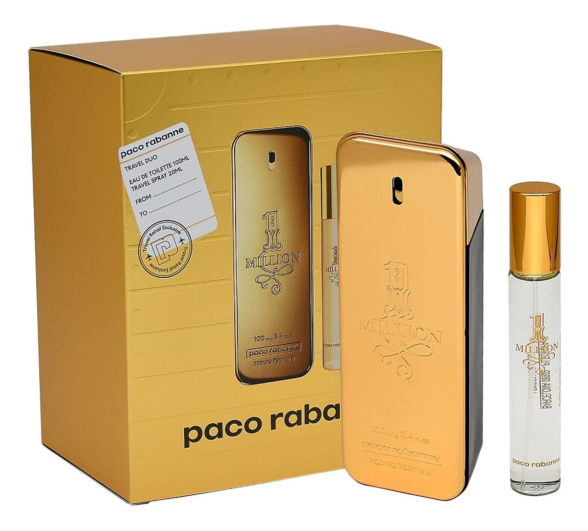 Zestaw woda toaletowa spray 100ml + woda toaletowa spray 20ml