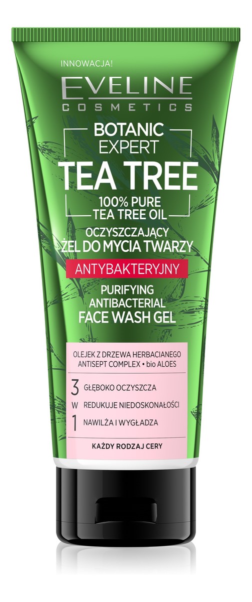 Tea Tree Żel do mycia twarzy antybakteryjny oczyszczający