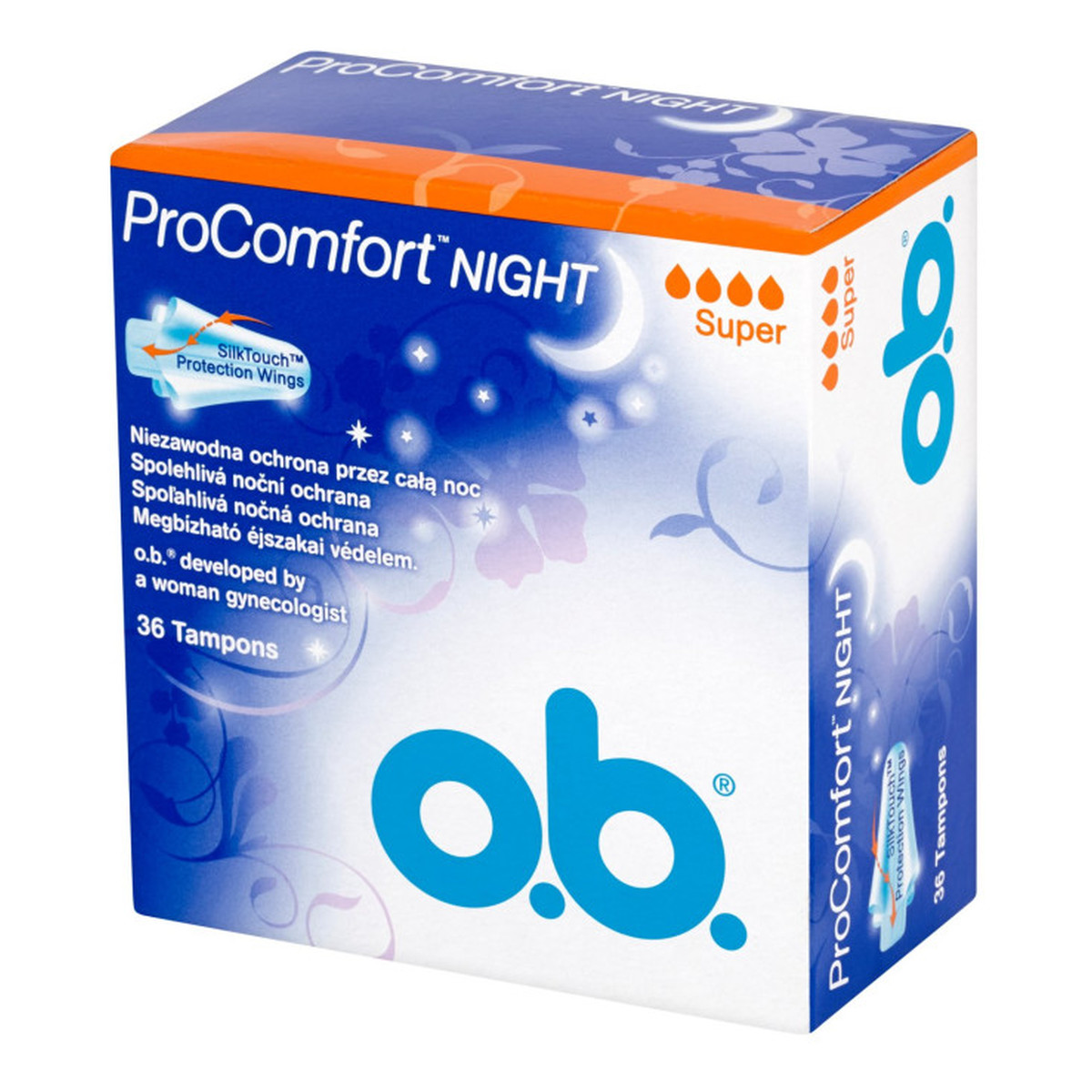O.B. ProComfort Night Super Tampony 36szt