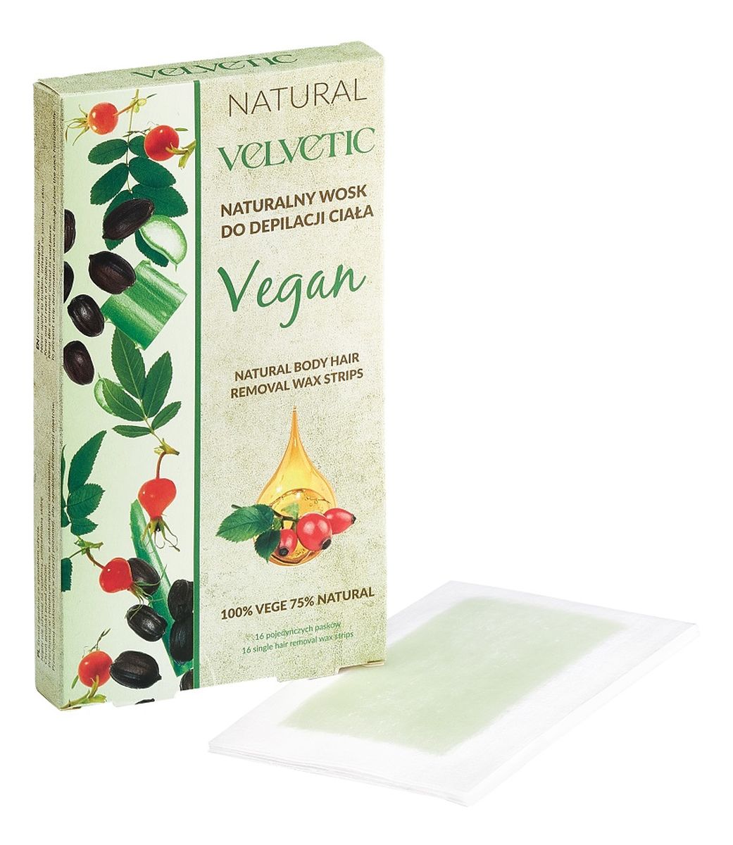 Vegan naturalny wosk do depilacji ciała 16szt.