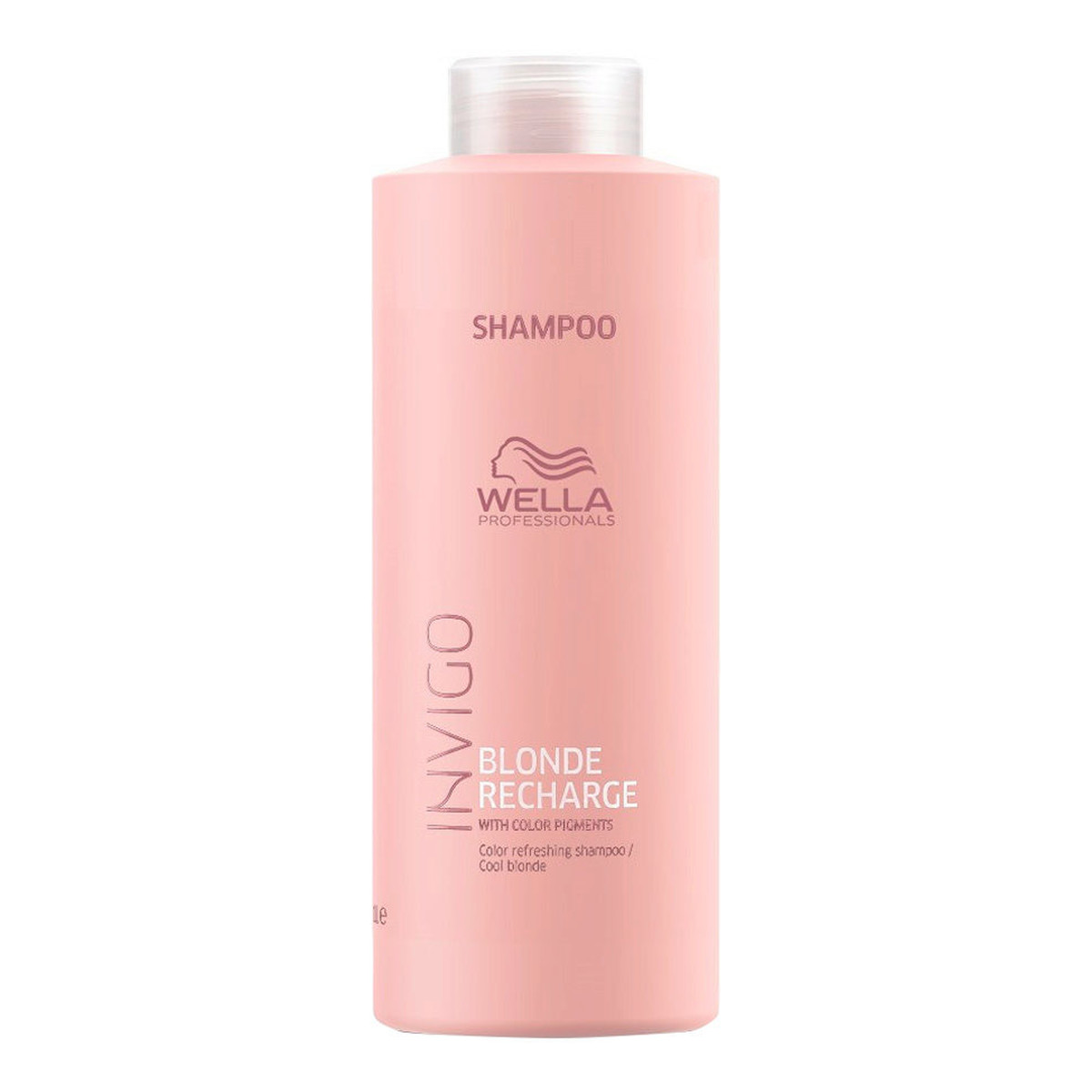 Wella Professionals Invigo Blonde Recharge color refreshing shampoo odświeżający szampon z pigmentami koloru do włosów w kolorze zimnego blondu 1000ml
