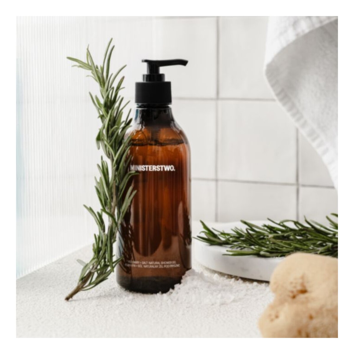 Ministerstwo. Żel pod prysznic rozmaryn sól 400ml