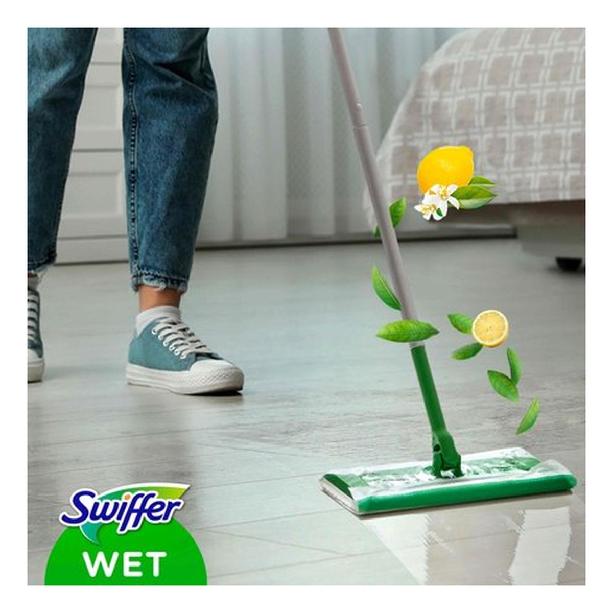 Swiffer Wet Mokre ściereczki do podłogi Citrus 10szt.