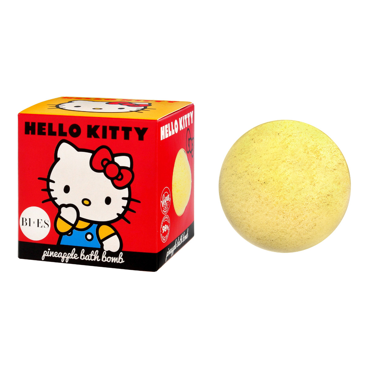 Bi-es Hello Kitty Kula do kąpieli Pineapple 165g