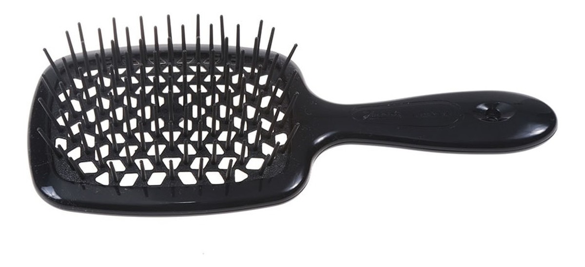 Superbrush szczotka fryzjerska do rozczesywania włosów czarna