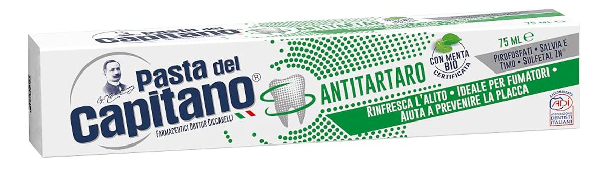 Antitartaro bio pasta do zębów z ekstraktem z szałwii i tymianku