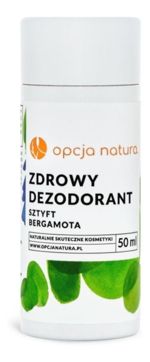 Zdrowy Dezodorant Sztyft Bergamotka