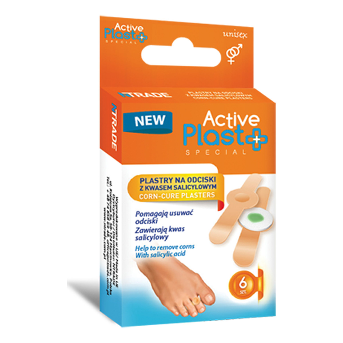 Active Plast Special Plastry Na Odciski Z Kwasem Salicylowym