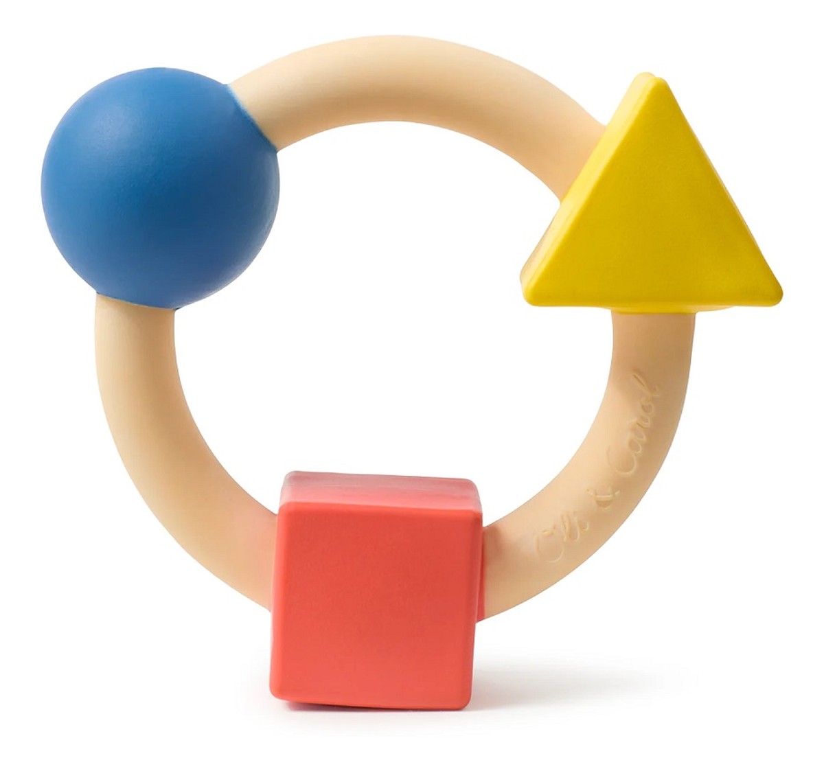 Bauhaus okrągły gryzak figury geometryczne basic
