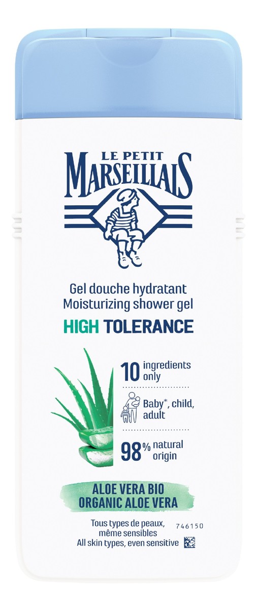 Żel pod prysznic High Tolerance - Bio Organic Aloe Vera